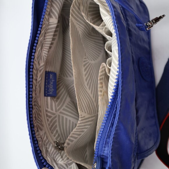 Kipling SPECIAL EDITION Syro Crossbody Bag in Shiny Blue - Picture 5 of 15
